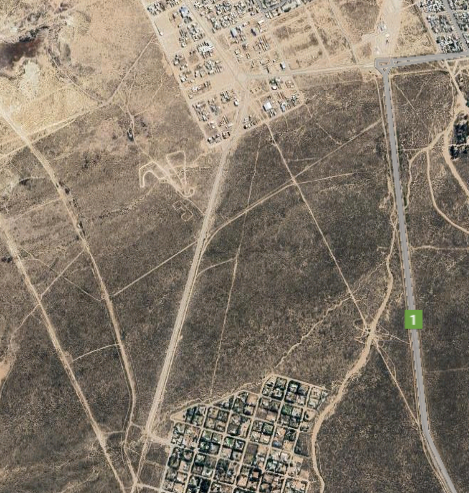 Vista aérea de Altos del Oeste mostrando el terreno y la ubicación