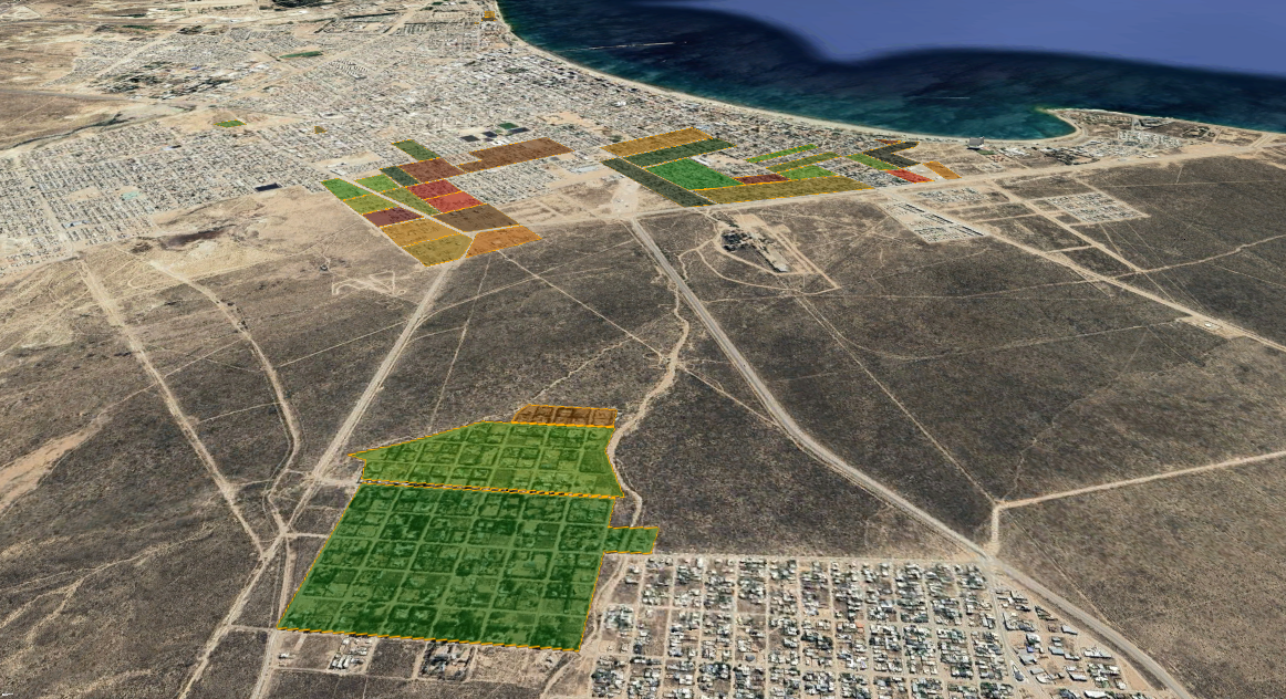 Vista aérea de Quintas del Mirador